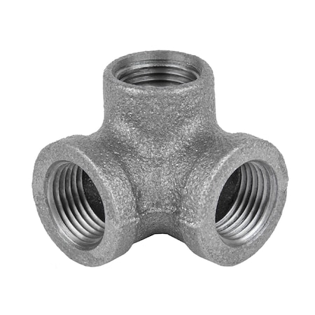 Stz STZ Industries 1/2 in. FIP each X 1/2 in. D FIP 1/2 in. D FIP Black Malleable Iron Side Out Elbow 310 SOE-12